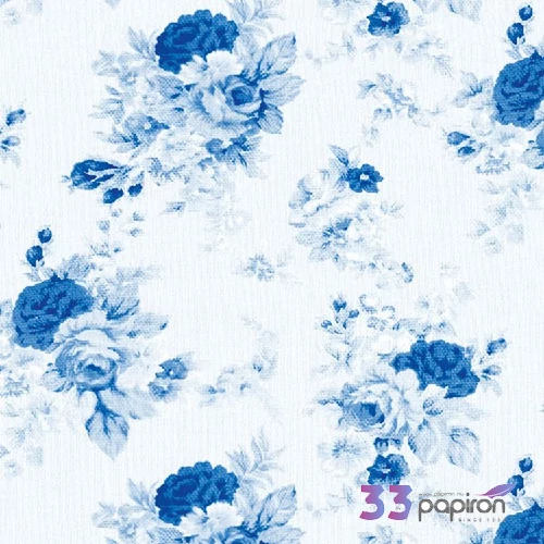 Szalvéta 33x33cm Antoinette blue 20db-os