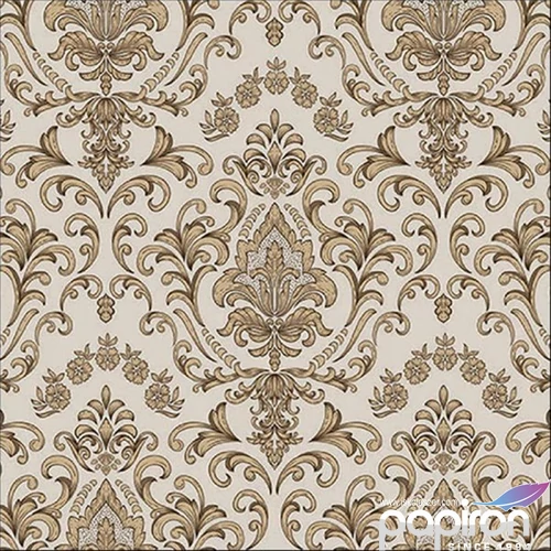 Szalvéta 33x33cm Baroque ornament cream 20db-os 