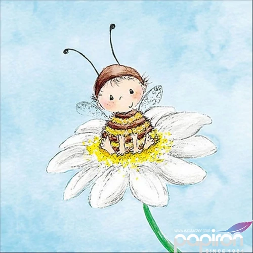 Szalvéta 33x33cm Bee child 20db-os