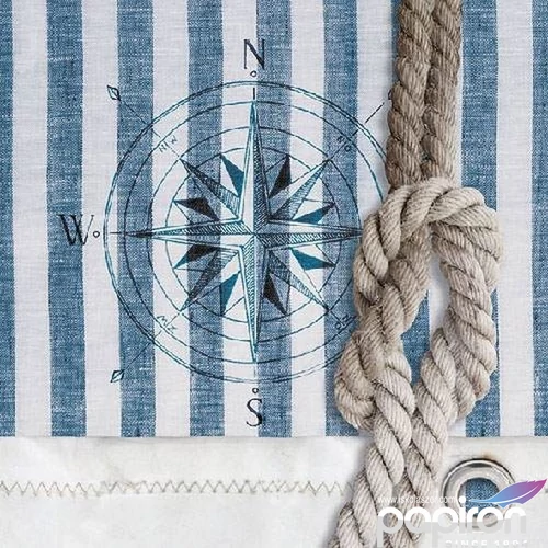 Szalvéta 33x33cm Compass And Rope 20db-os