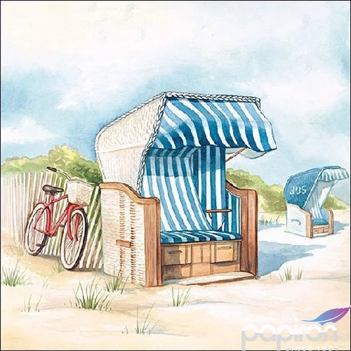 Szalvéta 33x33cm Day At The Beach 20db-os