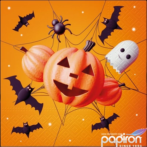 Szalvéta 33x33cm Fanny halloween 20db-os