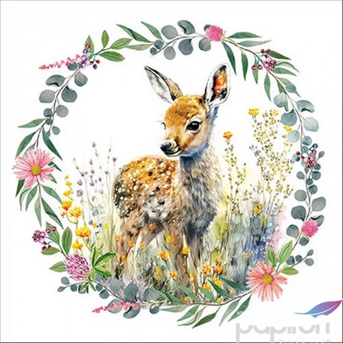 Szalvéta 33x33cm Fawn 20db-os 