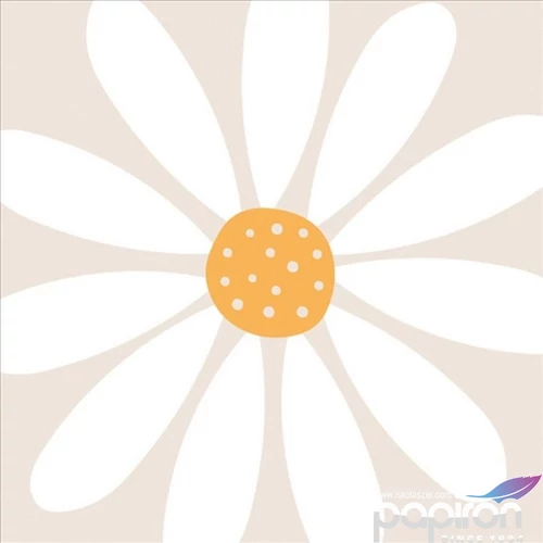 Szalvéta 33x33cm Happy Flower 20db-os