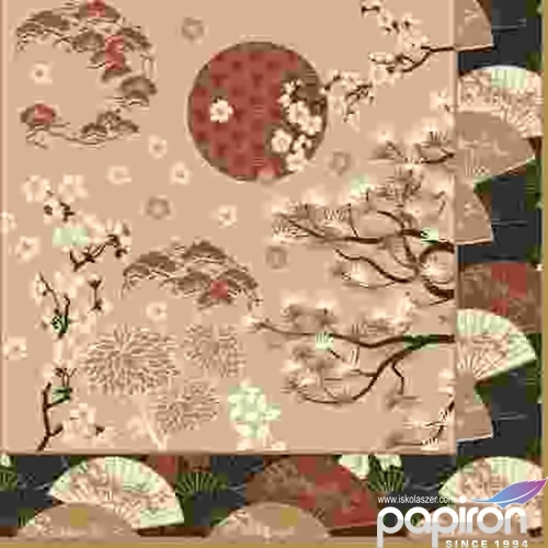 Szalvéta 33x33cm Kimono,20db-os