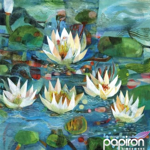 Szalvéta 33x33cm Nelumbo 20db-os