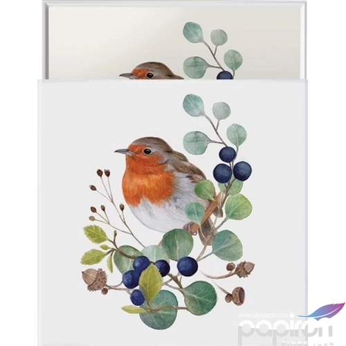 Szalvéta 33x33cm Oiseau sur Branche díszdobozos 20db-os