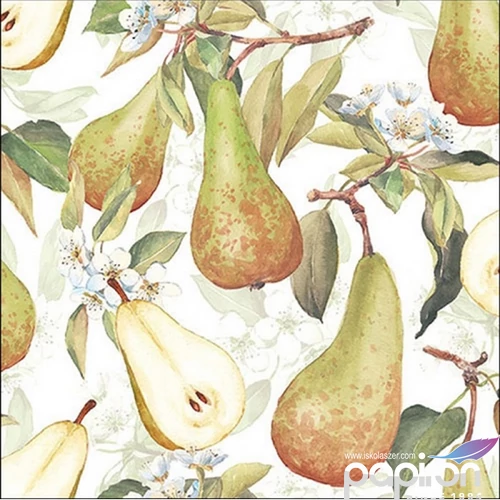 Szalvéta 33x33cm Pears 20db-os 