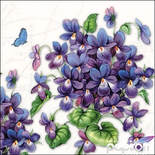 Szalvéta Ambiante Viola papírszalvéta 33x33cm,20db-os