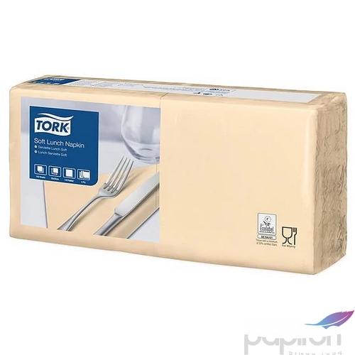 Szalvéta 45661 hajtogatott 3 2 rétegű 32,5x32,8cm Advanced TORK Soft Lunch
