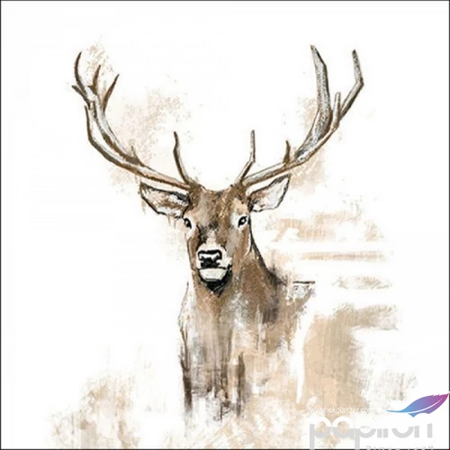 Szalvéta Ambiante Antlers papír papírszalvéta 33x33cm,20db-os
