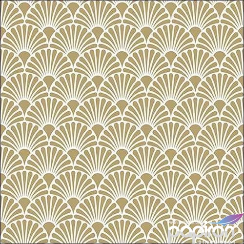 Szalvéta Ambiante Art Deco Godl White papírszalvéta 33x33cm,20db-os