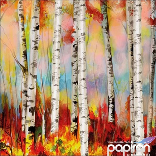 Szalvéta Ambiante Birch forrest papír papírszalvéta 33x33cm,20db-os