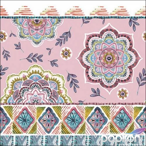 Szalvéta Ambiante Boho Sand papír papírszalvéta 33x33cm,20db-os