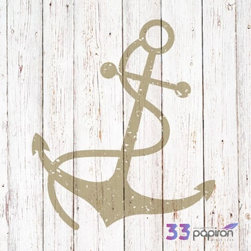 Szalvéta Ambiante Cabana Anchor papírszalvéta 33x33cm,20db-os
