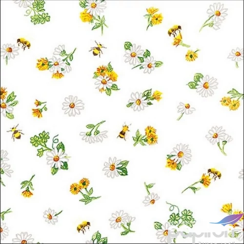 Szalvéta Ambiante Daisy all Over papír papírszalvéta 33x33cm,20db-os