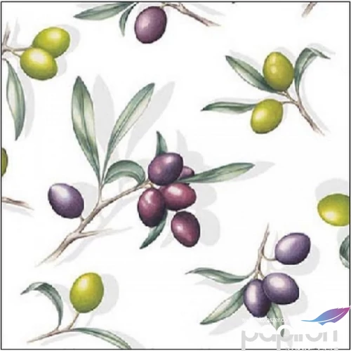 Szalvéta Ambiante Delicious olives papírszalvéta 25x25cm,15db-os