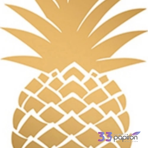 Szalvéta Ambiante Godl en Pineapple papírszalvéta 25x25cm,15db-os
