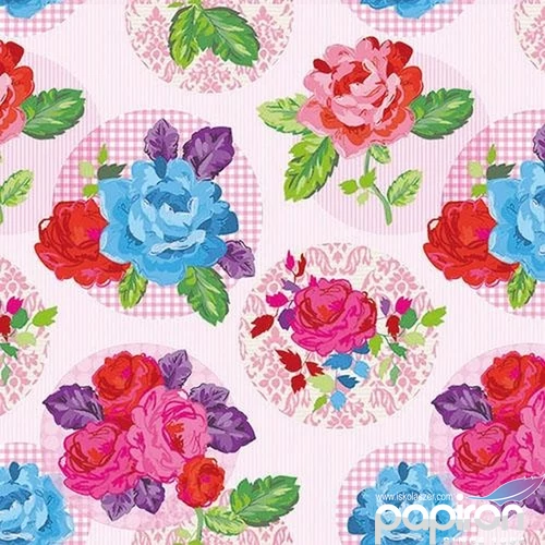 Szalvéta Ambiante Modern Rose pink papírszalvéta 33x33cm,20db-os