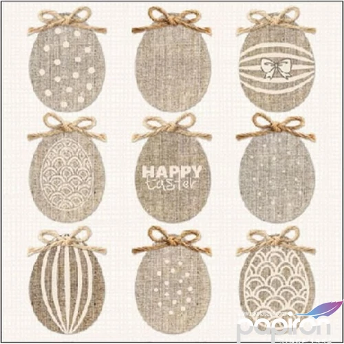 Szalvéta Ambiante Natural Easter papírszalvéta 25x25cm,15db-os