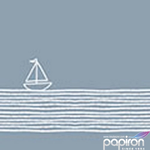 Szalvéta Ambiante Pure Sailing Blue papírszalvéta 33x33cm,20db-os