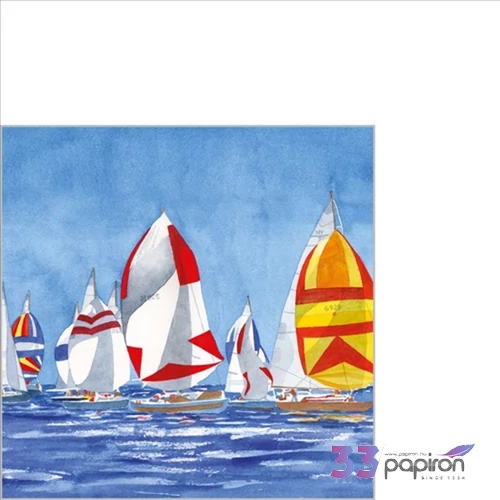 Szalvéta Ambiante Regatta papírszalvéta 25x25cm,15db-os