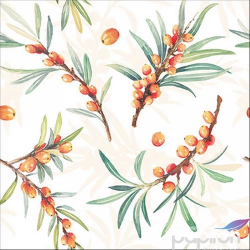 Szalvéta Ambiante Sea buckthorn papírszalvéta 33x33cm,20db-os