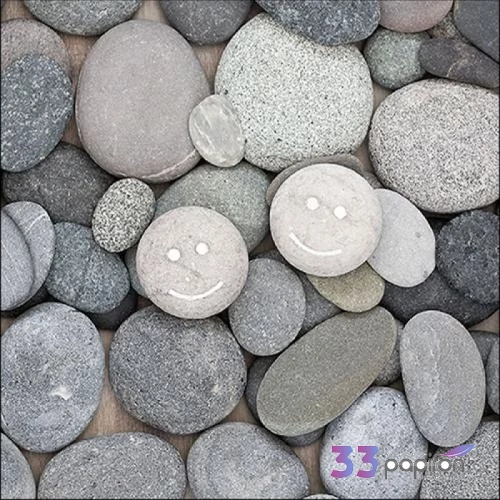 Szalvéta Ambiante Smile papírszalvéta 33x33cm,20db-os