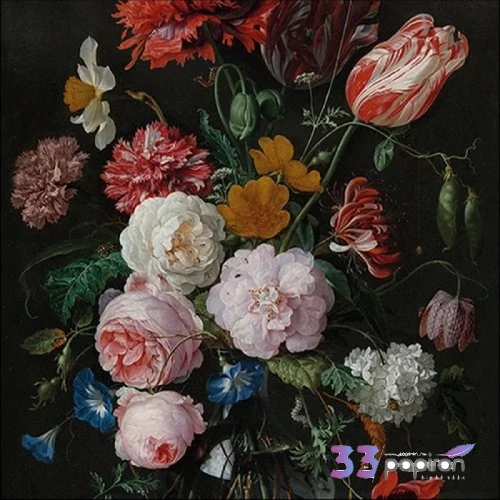 Szalvéta Ambiante Still Life with Flowers papírszalvéta 33x33cm,20db-os
