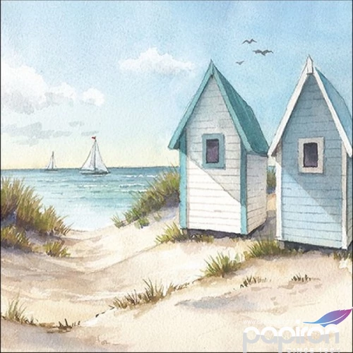 Szalvéta Ambiante Sunny Beach papírszalvéta 33x33cm,20db-os