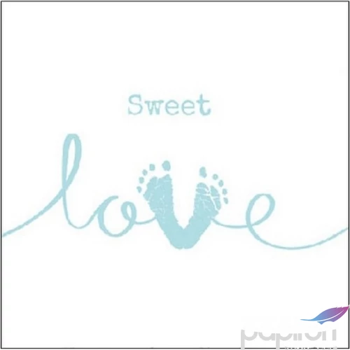 Szalvéta Ambiante Sweet Love Boy papírszalvéta 25x25cm,15db-os