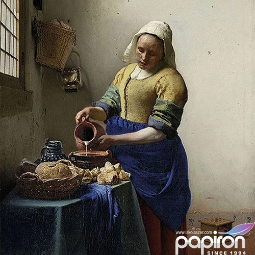 Szalvéta Ambiante The Milkmaid , Vermeer papírszalvéta 33x33cm,20db-os