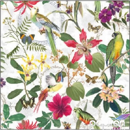Szalvéta Ambiante Tropical Jungle papírszalvéta 25x25cm,15db-os