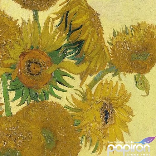 Szalvéta Ambiante Van Gogh Sunflower papírszalvéta 33x33cm,20db-os
