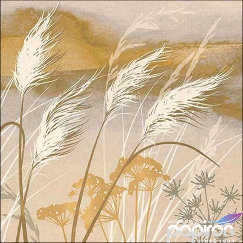 Szalvéta Ambiante Waving grass papírszalvéta 33x33cm,20db-os