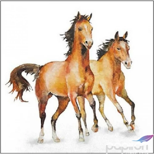 Szalvéta Ambiante Widl horses papírszalvéta 25x25cm,15db-os