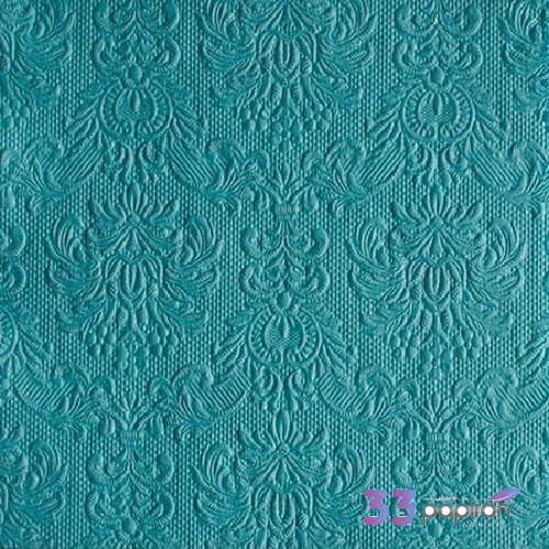 Szalvéta Ambient Elegance petrol 25x25cm, 15lapos 3rétegű 12507906