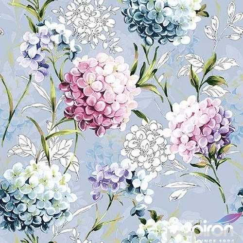 Szalvéta Ambiante Horana Blue papírszalvéta 33x33cm,20db-os