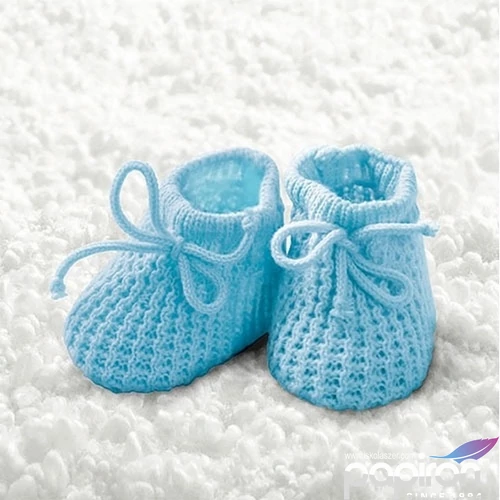 Szalvéta Ambiente Baby 33x33cm 3rétegű 20db/csomag Baby Boy Booties