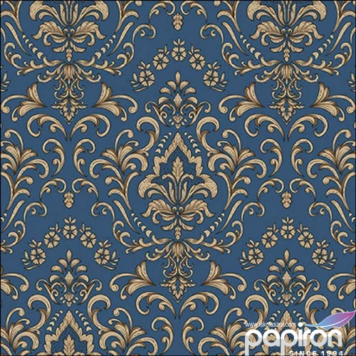 Szalvéta Ambiante Baroque ornament blue papír papírszalvéta 33x33cm,20db-os