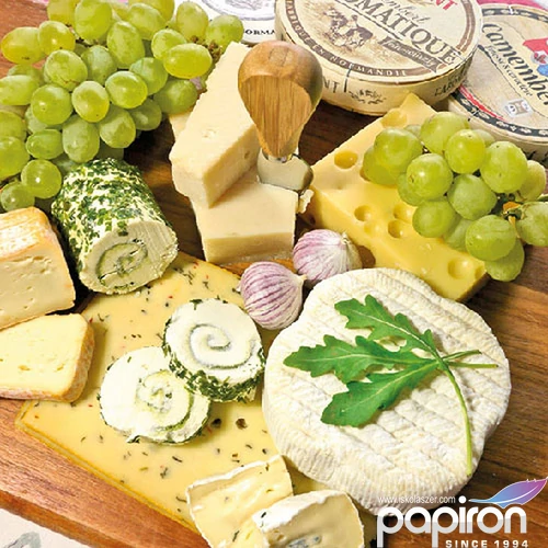 Szalvéta Ambiante Cheese 33x33cm 3rétegű 15db/csom