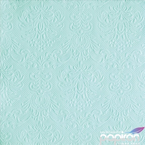 Szalvéta Ambiente Elegance Aqua dombornyomott 40x40cm,15db-os