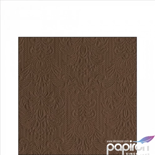 Szalvéta Ambiente Elegance Elegance nature lion dombornyomott papírszalvéta 25x25cm,15db-os