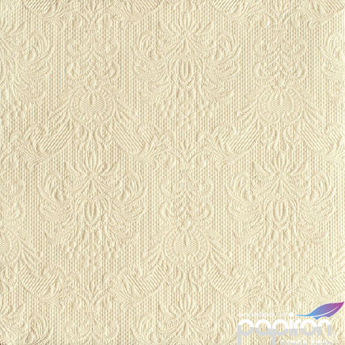 Szalvéta Ambiente Elegance Cream 33x33cm 15lapos 3rétegű 
