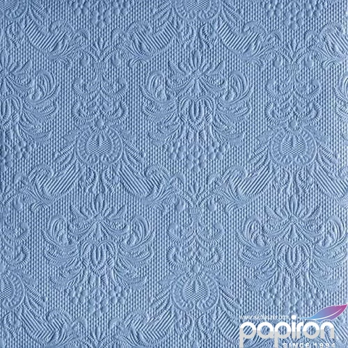 Szalvéta Ambiente Elegance Jeans Blue dombornyomott 40x40cm,15db-os
