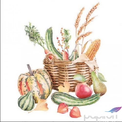 Szalvéta 25x25cm Ambiente Autumn still life 20db/csomag