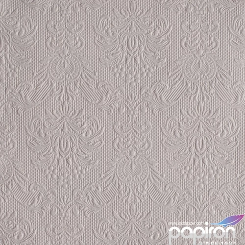Szalvéta Ambiente Elegance Stone 33x33cm 3rétegű 15db/csom papírszalvéta 33x33cm, 15db-os