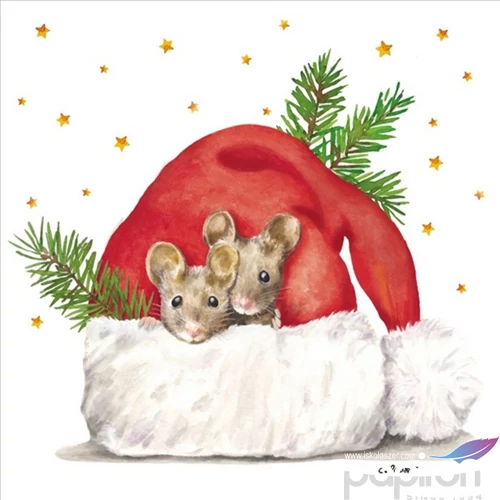 Szalvéta Ambiente Get cozy papírszalvéta 33x33cm,20db-os