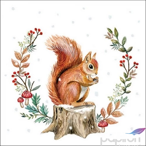 Szalvéta Ambiante Storing For Winter papírszalvéta 33x33cm,20db-os