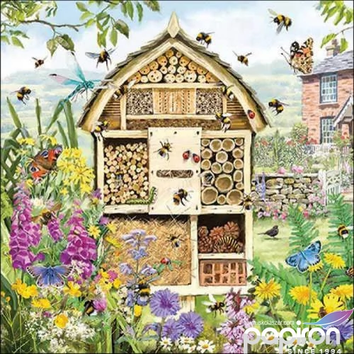 Szalvéta Ambiante Bee hotel papír papírszalvéta 33x33cm,20db-os